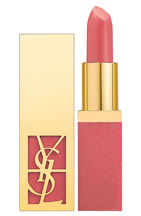 yves saint laurent rouge pure shine lipstick 34 metallic gold|ysl rouge pur couture lipstick.